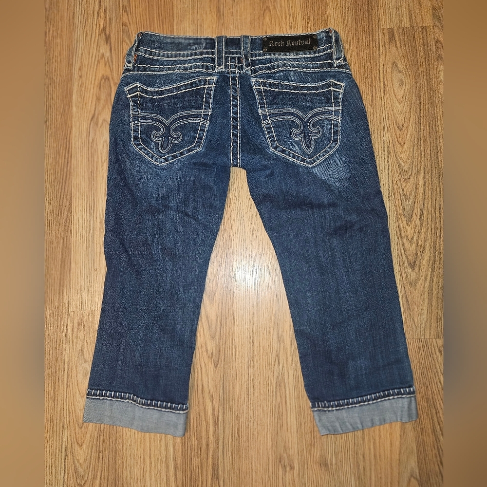 Rock Revival Capri Jeans